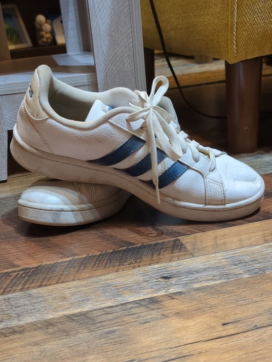 adidas Shoes - Adidas blue and white tennis shoes